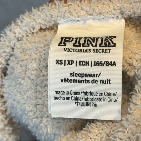 Victoria's Secret PINK Marshmallow Knit Sleep Set Pants  & Tank Top Pajama - Picture 15 of 16